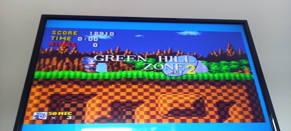 Sega Mega Drive II + 10 jogos