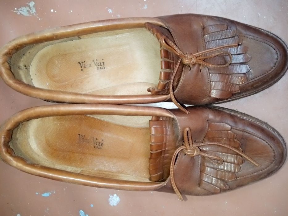 Женские туфли кожа.