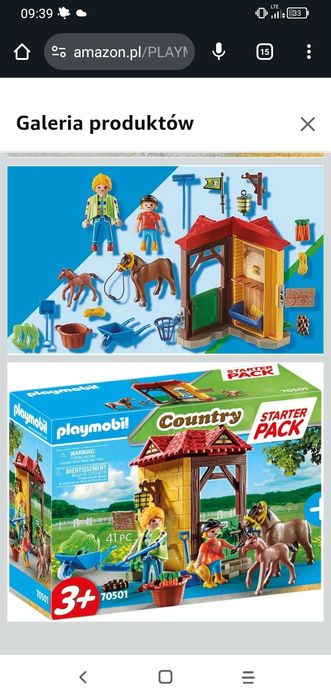 Playmobil 70501 stadnina konie