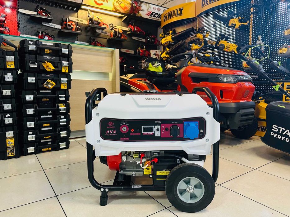 Agregat prądotwórczy WEIMA WM7000-EL. START AVR 7kW 420cm3 C. BRUTTO!
