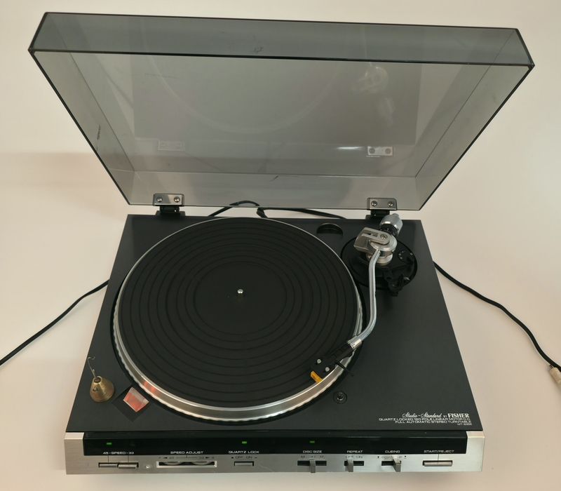 FISHER MT-6355 full automatic direct drive quartz locked gramofon