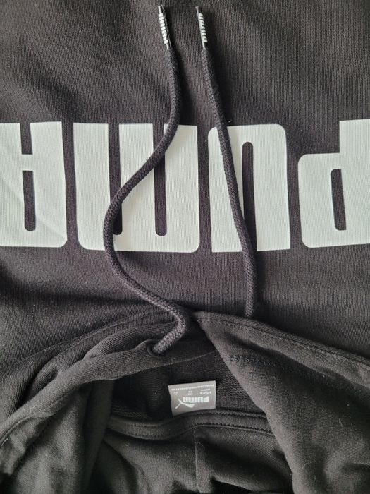 Puma nowa bluza r. M elegancka czarna