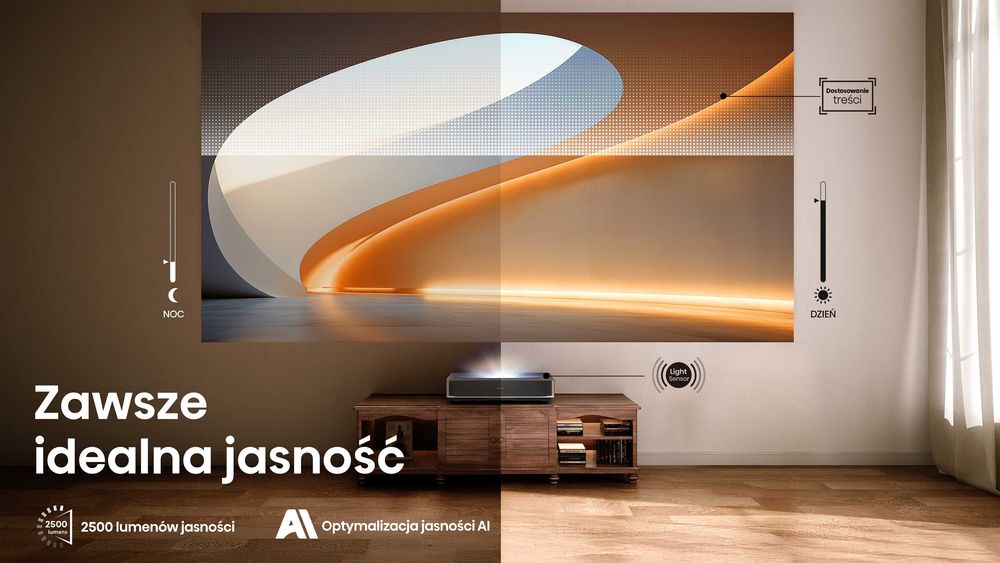 Hisense PT1 - projektor UST - potrójny laser