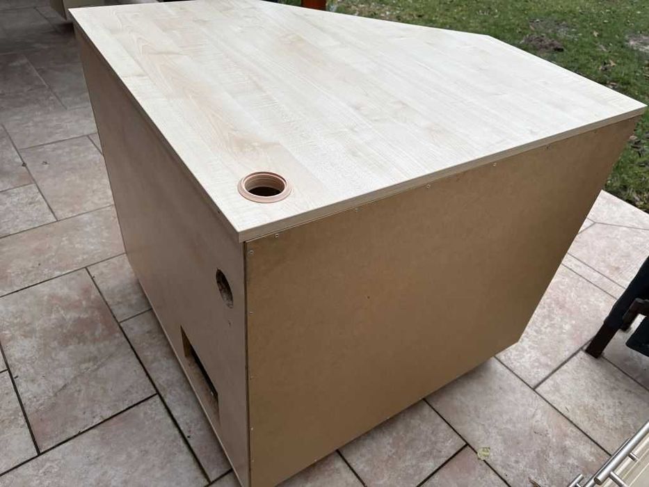 Szafka, komoda narożna, dobry stan, kolor klon Wawer, Warszawa