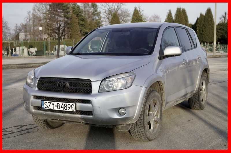 Toyota RAV 4 III 2.2 Diesel 177 KM. 2006 r skóra tempomat hak