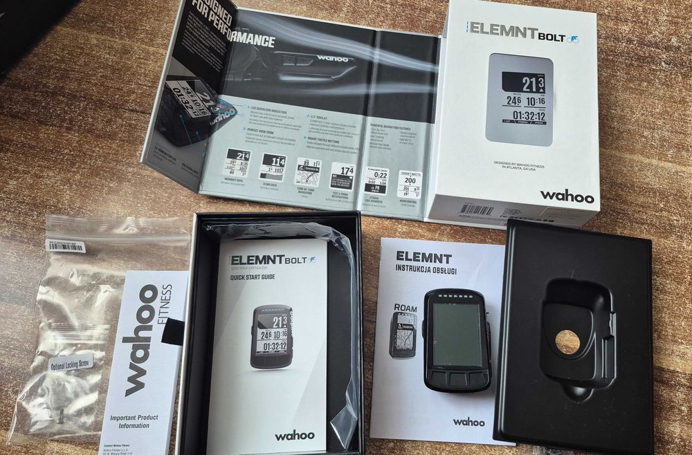 Wahoo Elemnt Bolt licznik rowerowy