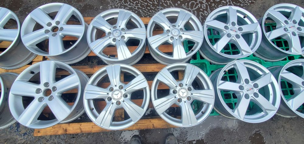 Диски 5 112 R16 Mercedes A,B-Klass 6J ET46, ЦО66.6 A1694012202