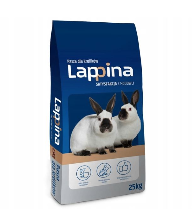 pasza pełnoporcjowa PREMIUM dla królików 25 kg
 Z KOKCYDIOSTATYKIEM