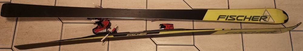 Narty Fisher RC4 Race AirCarbon TI 186 cm z wiązaniami