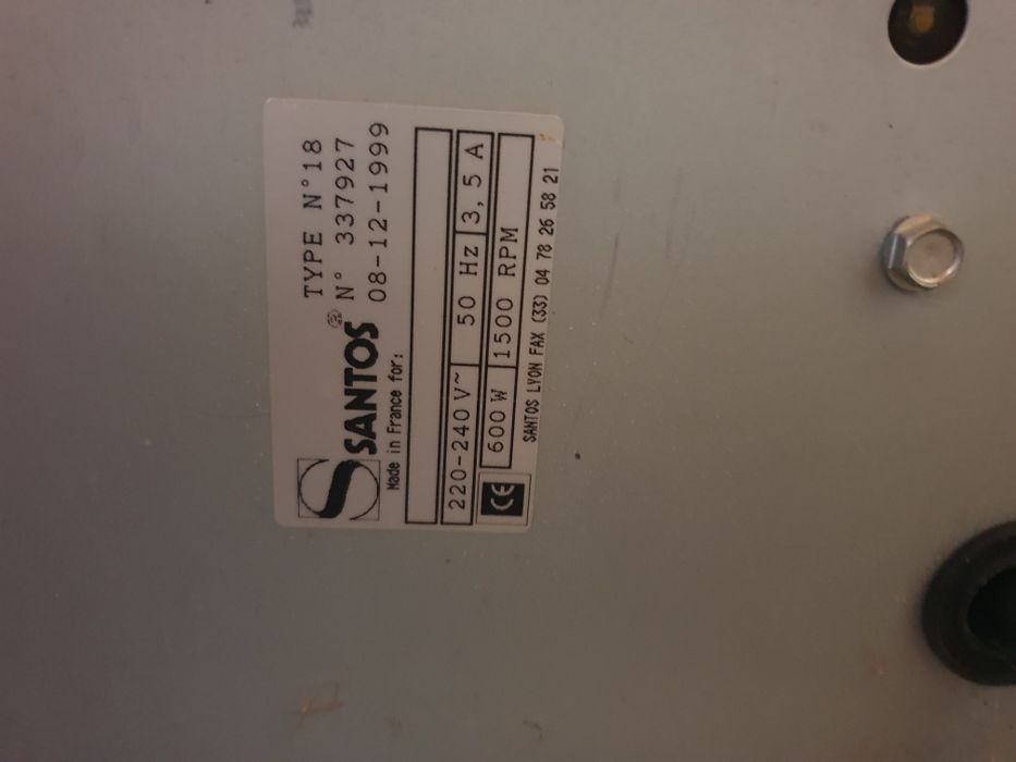 Misturadora de Massas Profissional SANTOS Nº18 – 10L – 220V