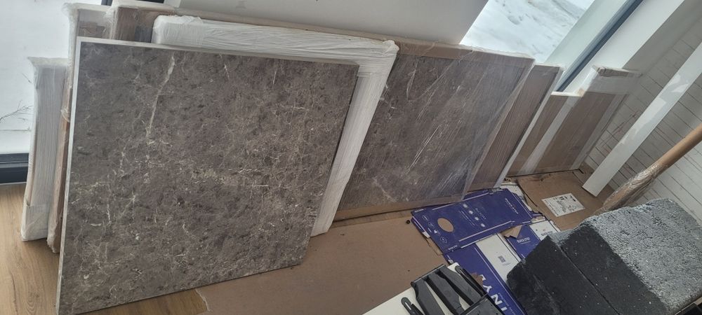 Nowe Blaty Kuchenne laminowany Kronospan " marmur szary"