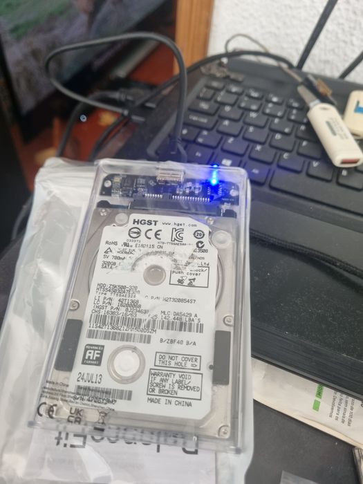 Disco Rígido externo de 320gb