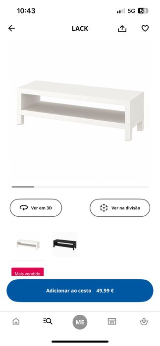 Vendo moveis de ikea sem uso