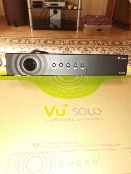 Спутниковый ресивер цифровой VU+SOLO. 2USB PVR Ready