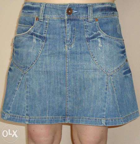 Джинсовая юбка новая Promod Промод р. 46-48-50