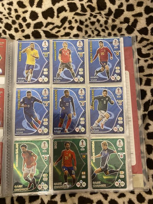 Karty piłkarskie - Mundial 2018 z 8 kartami limitowanymi