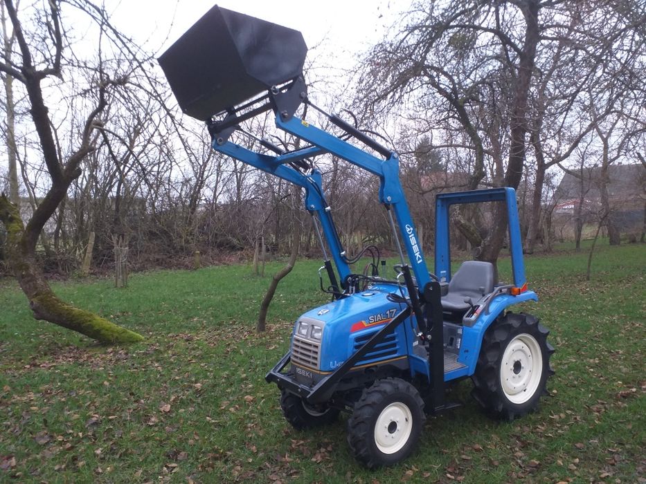 Mini Traktorek Iseki Sial 17 17km 3 cylindry z nowym trenerem wspomaga