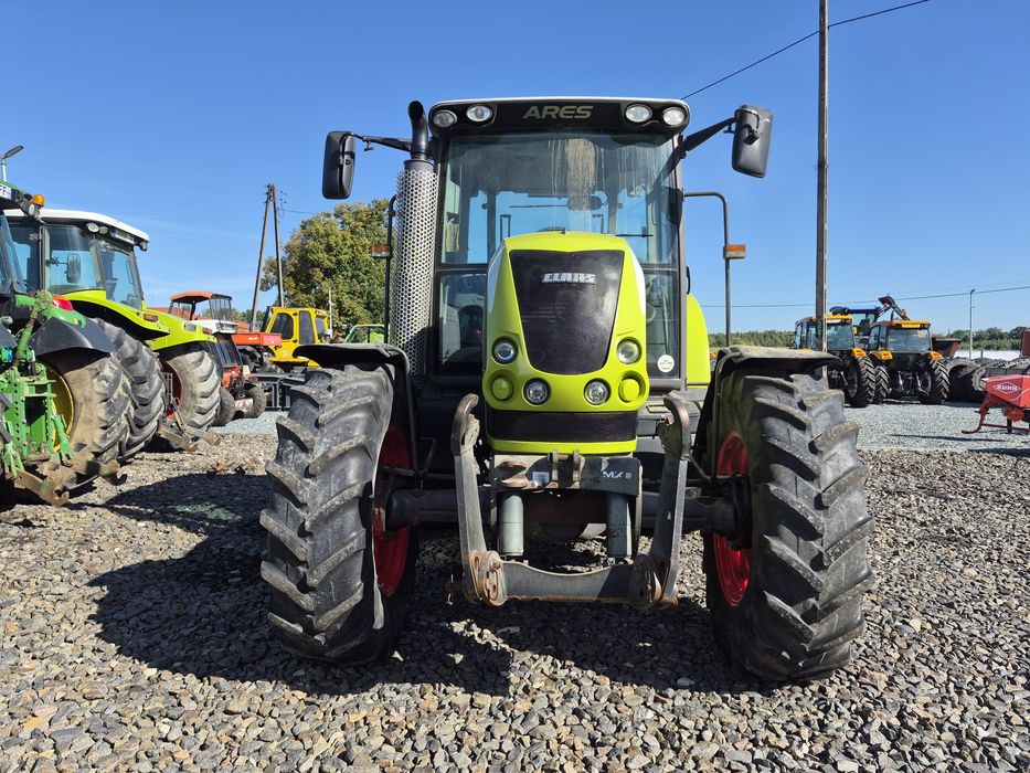 Claas Ares 557 ATX 104 KM John Deere Quadrishift 4x4 Klimatyzacja Rewers WOM 540 1000 TUZ Sprowadzony Francja Dokumenty Leasing Transport Tur możliwy