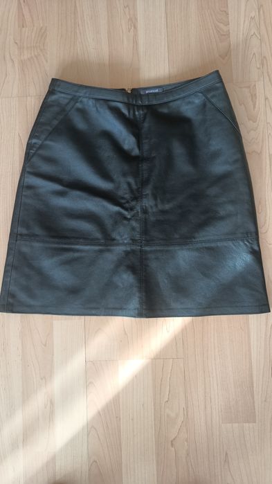 Spódnica mini że skóry