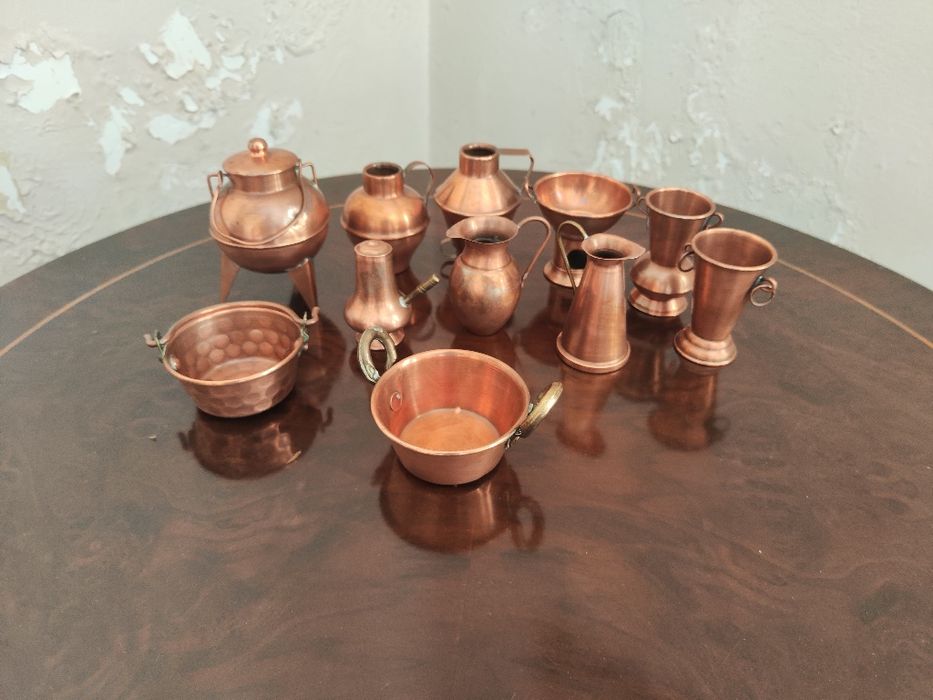 Miniaturas em cobre