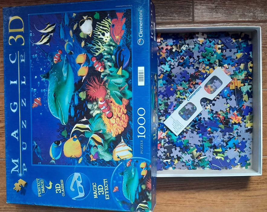 Magic 3D Puzzle - 1000 Pieces - Clementoni64738759921539122