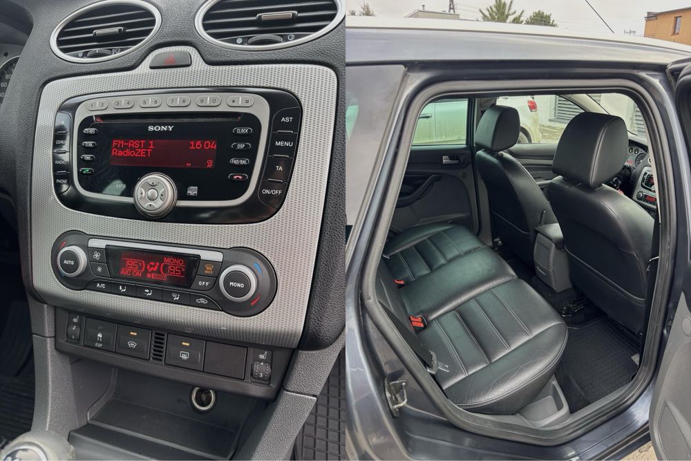 FORD FOCUS 2.0 TDCI 136KM * Klima aut * Skóra * Podgrzewane fotele HAK