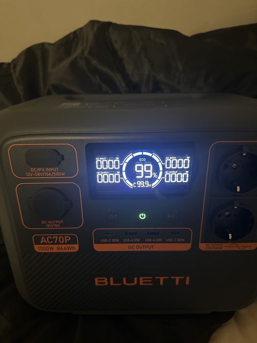 Зарядна станція bluetti ac70p