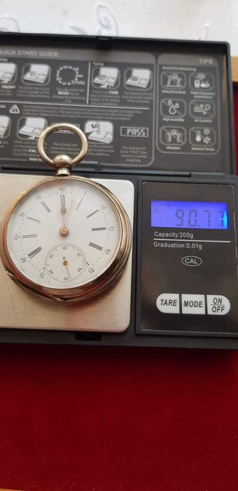 Zegarek kieszonkowy L.U.C. Chopard na kluczyk