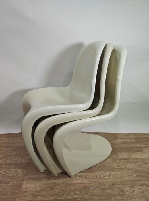 Cadeiras vintage design estilo Verner Panton