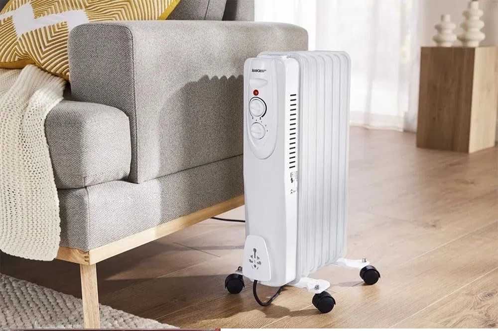 НІМЕЧЧИНА Масляний обігрівач 1500 Вт Silvercrest SOR 1500 E4 радіатор