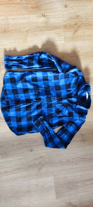 Koszula w kratę kratkę H&M XS 34