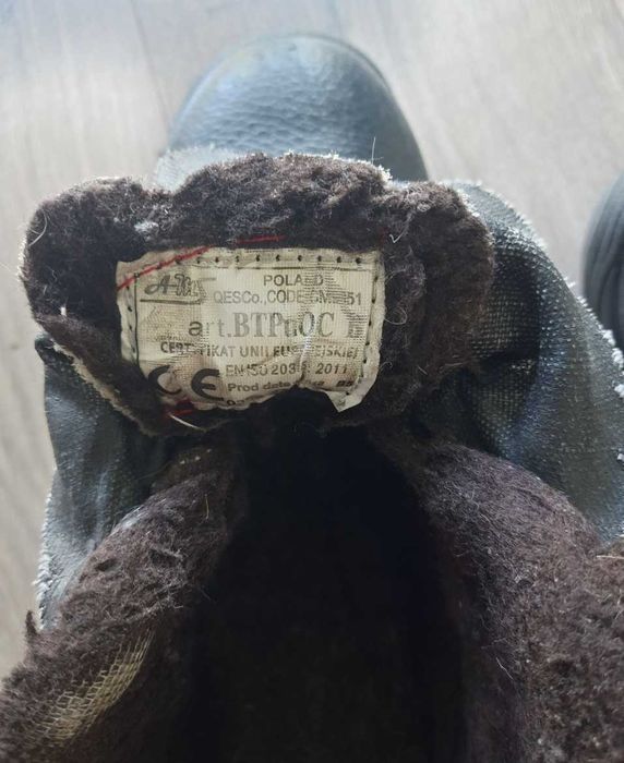 Б/у утепленные ботинки рабочие Art Master с металическим носком, р. 40
