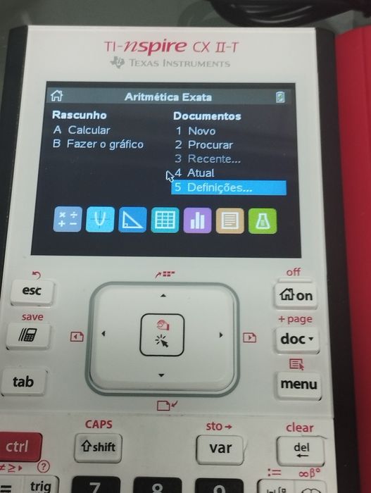 Calculadora Gráfica Texas Instruments Ti-nspire cx II-T