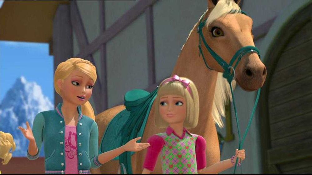BARBIE e as suas Irmãs numa Aventura de Cavalos - Coleção Barbie nº25