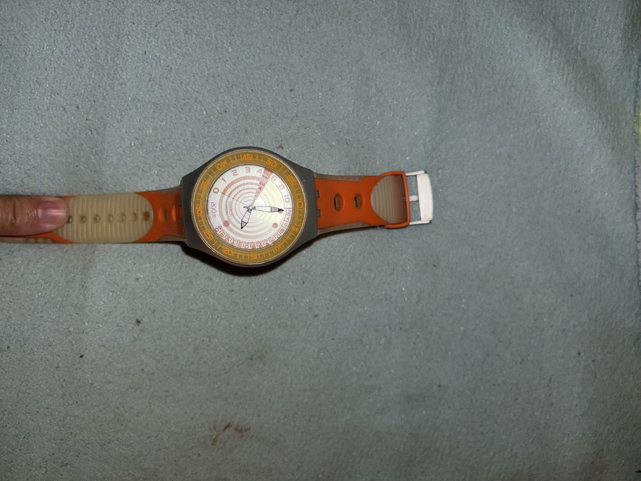 Swatch Scuba laranja
