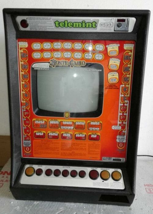 Telemint Monte Carlo gra zręcznościowa automat kolekcjonerski unikat