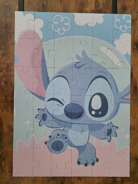 Puzzle duże 36 elementów Stitch Trefl dla maluchów 3+