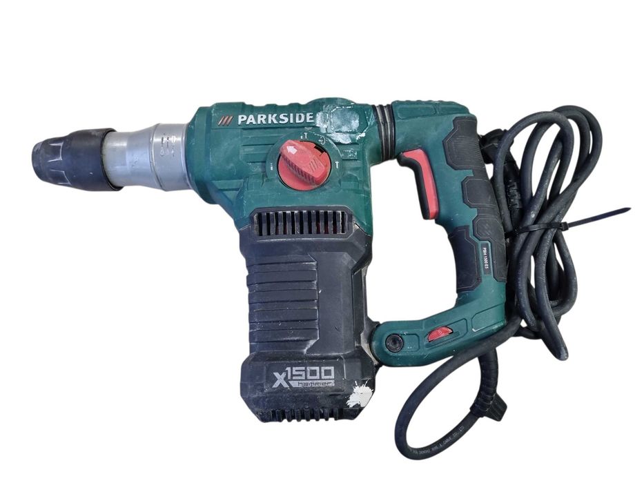 PARKSIDE PBH 1500 E5 sds plus młotowiertarka udarowa sieciowa komplet walizka