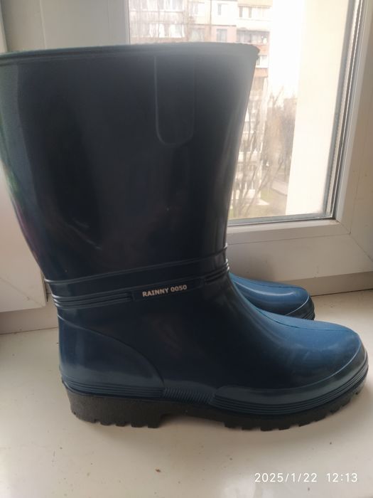 Чоботи гумові 40