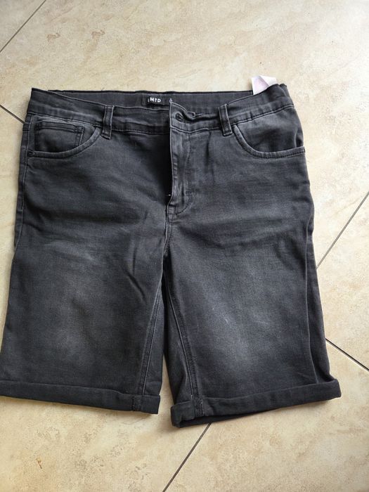 3 x spodenki chłopięce jeansowe 164