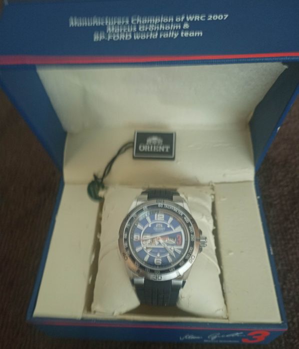 Relógio automático Orient coleção Marcus Grönholm BP-Ford