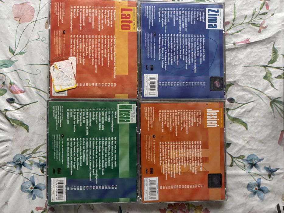 Plyty cd wiosna lato jeseień zima cd