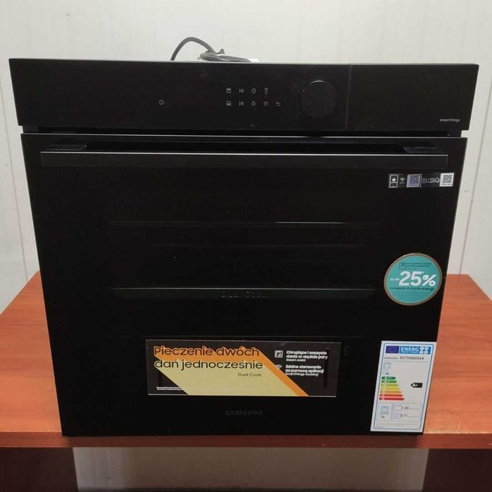 Piekarnik Samsung NV7B5660XAK Dual Cook  Air Fry Czarny OUTLET 6LG16