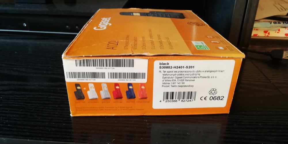 telefon stacjonarny bezprzewodowy GIGASET A120
