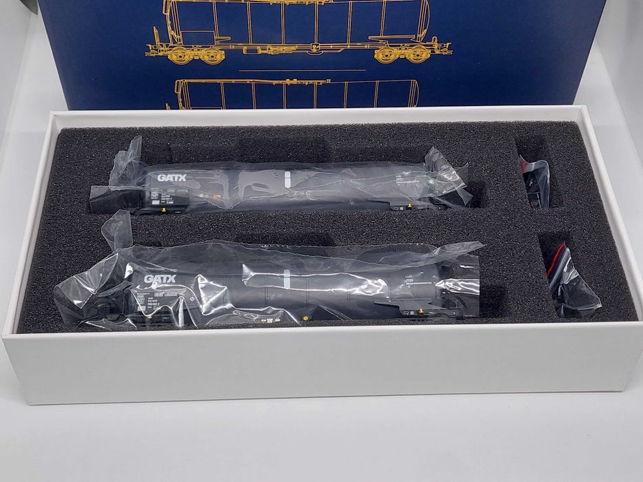 B-Models Van Biervliet VB-81068 wagony cysterny Zans Gatx H0