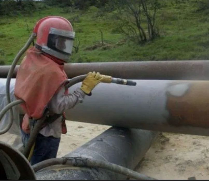 Пескоструй, услуги пескоструя