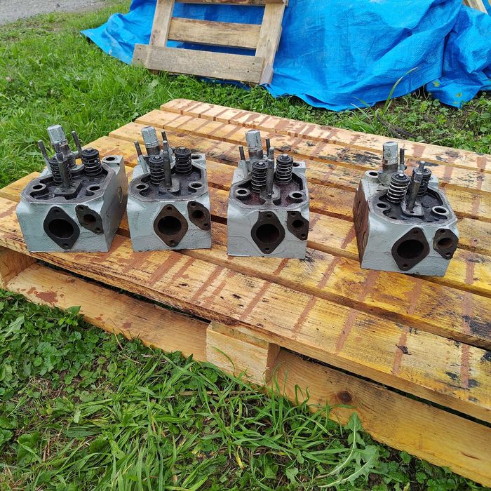 Głowica głowice silnika C360 z wtryskami kpl 4 sztuki