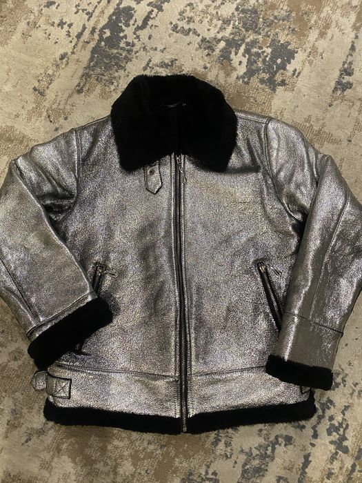 Жіноча дубленка-пілот