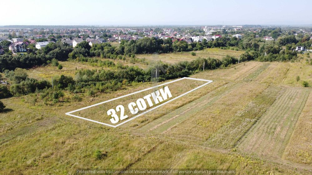 Продається ділянка 32 сотки. Драгомирчани. Світло. Газ. Інвестиція. Бізнес. Будинок