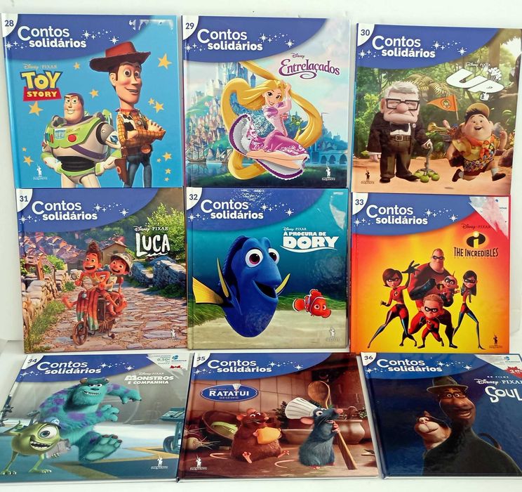 Livros Contos Solidários - consulte a lista na descrição